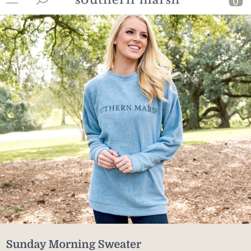 Southern Marsh Sunday Morning Sweater